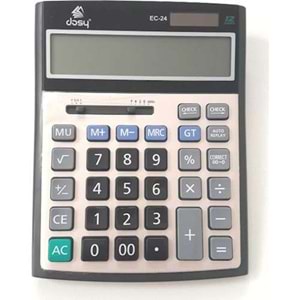 DOSY | HESAP MAKİNESİ 12 HANELİ BÜYÜK BOY 153 MM X 203 MM