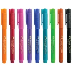 FABERCASTELL | BROADPEN 1554 RENKLİ KALEM PEMBE