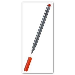FABERCASTELL | GRİP FİNEPEN 0.4 MM KIRMIZI