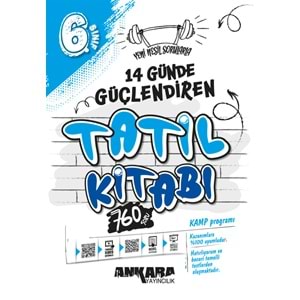 ANKARA | 6. SINIF GÜÇLENDİREN 14 GÜNDE TATİL KİTABI - 2025