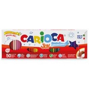 CARİOCA | JOY SÜPER YIKANABİLİR KEÇELİ BOYA KALEMİ 50 Lİ