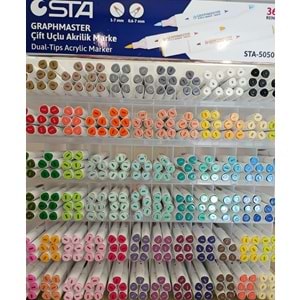 STA | ÇİFT TARAFLI AKRİLİK MARKER GRAPHMASTER - Y914