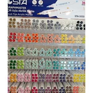STA | ÇİFT TARAFLI AKRİLİK MARKER GRAPHMASTER - Y416