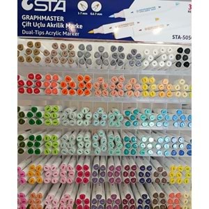 STA | ÇİFT TARAFLI AKRİLİK MARKER GRAPHMASTER - Y762