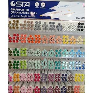 STA | ÇİFT TARAFLI AKRİLİK MARKER GRAPHMASTER - Y608