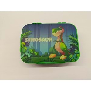 NOKİ | BESLENME KABI PLASTİK DİNOSAUR DESENLİ