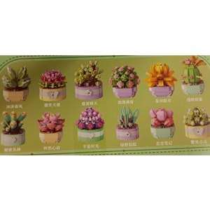 VAGONLIFE | PANLOS SİMÜLASYON ÇİÇEK SERİSİ 270 PARÇA BLOCK PUZZLE P1251