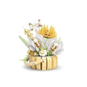 VAGONLIFE | PANLOS ÇİÇEK BUKETİ 517 PARÇA BLOCK PUZZLE P1089