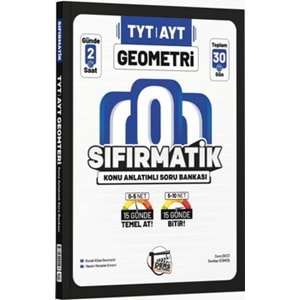DERSPLATOSU | TYT-AYT GEOMETRİ SIFIRMATİK KONU ANLATIMLI SORU BANKASI - 2027