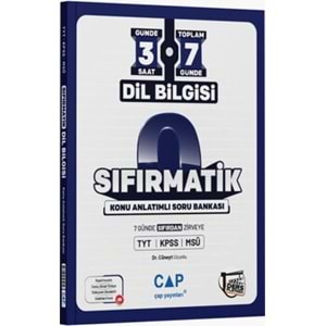 DERSPLATOSU | TYT KPSS MSÜ DİL BİLGİSİ SIFIRMATİK KONU ANLATIMLI SORU BANKASI - 2027