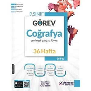 ARMADA | 9.SINIF COĞRAFYA GÖREV ÇALIŞMA FÖYLERİ - 2026