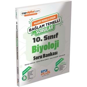 ÇAP | PLUSH 10.SINIF MAARİF BİYOLOJİ SORU BANKASI - 2026