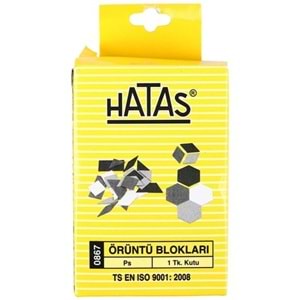 HATAS | ÖRÜNTÜ BLOKLARI (KUTUDA)