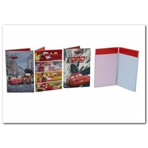 KESKİNCOLOR | CARS A7 STD.İKILI BLOKNOT 140200-33