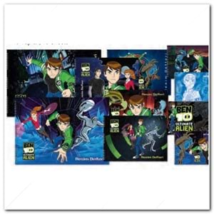 KESKİNCOLOR | RESİM DOSYASI LASTİKLİ BEN10 27X36