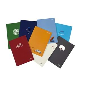 KOMEKS | A4 40 YAPRAK DÜZ DEFTER