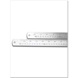 KRAF | 50 CM ÇELİK CETVEL 550 G