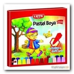 LETS | LETS 24 RENK PASTEL BOYA KARTON KUTU