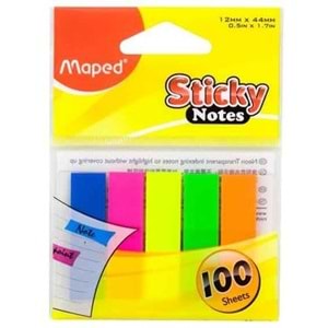 MAPED | 12*44 YAPIŞKANLI AYRAÇ FOSFORLU