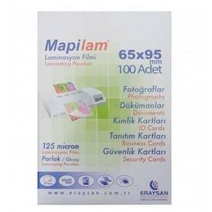 MAPED | 125 MIC. 65*95 PARLAK PVC