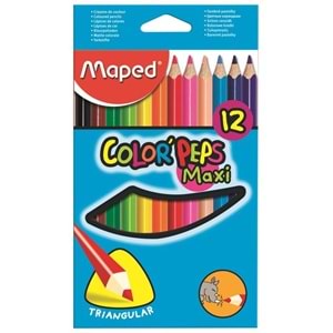 MAPED | COLORPEPS MAXİ 12 Lİ KURU BOYA