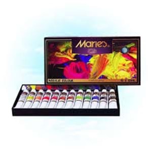MARİES | AKRİLİK BOYA 12 Lİ