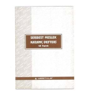 ÖZKAN | SERBEST MESLEK KAZANÇ DEFTERİ 48 YP