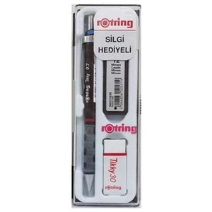ROTRİNG | KALEM+SİLGİ+UÇ TAKIM BORDO 0.7