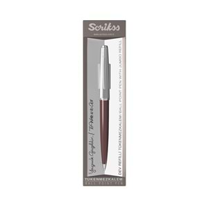 SCRIKSS | 78 TÜKENMEZ KALEM BORDO