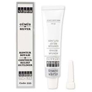 SÜDOR | Kontur Boyası Gümüş 25 ml