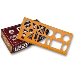 TEKNO | GEOMETRİK ŞABLON CETVEL