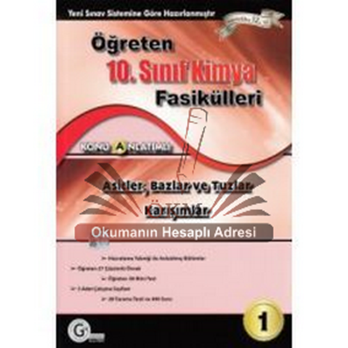 GÜR | 10. SINIF KİMYA ASİTLER,BAZLAR VE TUZLAR - 2017