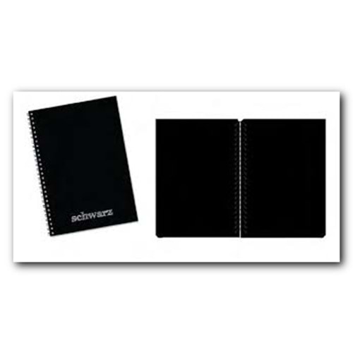 KESKİNCOLOR | A4 60 YP.PP.KAPAK SPR.SCHWARZ DEF. 350450-99