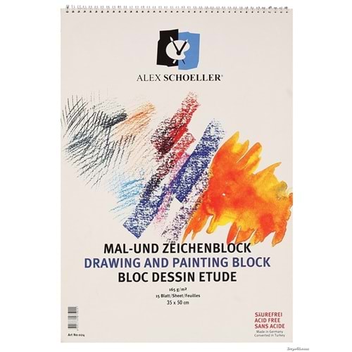 ALEXSCHOELLER | RESİM DEFTER SPR 35-50 165gr 15YP