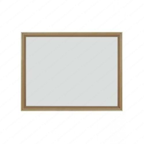 İNTERPANO | 30*45 AHŞAP ÇERÇEVELİ LAMİNANT YÜZEY D. MONTE BEYAZ YAZI TAHTASI