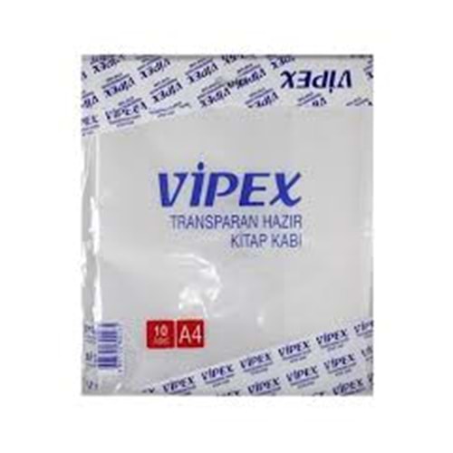 VİPEX | HAZIR KİTAP KABI BUZLU ŞEFFAF - RENKLİ