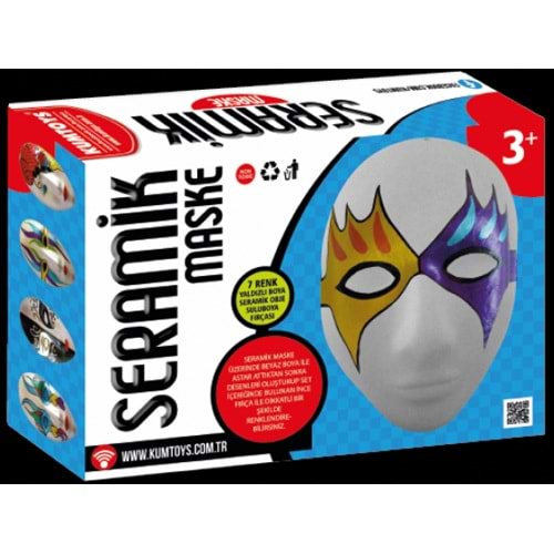 KUMTOYS | SERAMİK MASKE BOYAMA