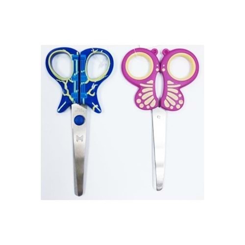 MASAÜSTÜ | KESER BİÇER ŞEKİLLİ ÇOCUK MAKASI NO:7301