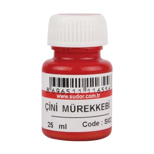 SÜDOR | Çini Mürekkebi 25ml Kırmızı