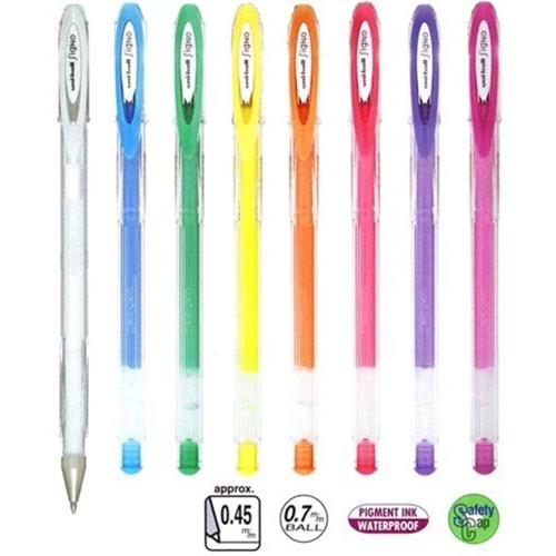 UNİBALL | SIGNO ANGELIC COLOUR 0.7 JEL KALEM BEYAZ