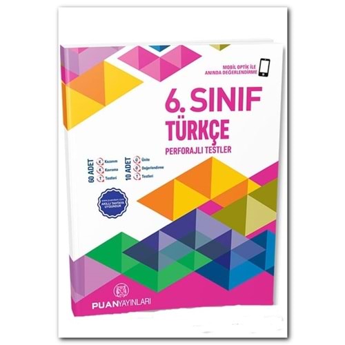PUAN | 6 SINIF TÜRKÇE ÇEK KOPART - 2022