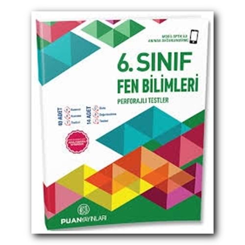 PUAN | 6 SINIF FEN BİLİMLERİ ÇEK KOPART - 2022
