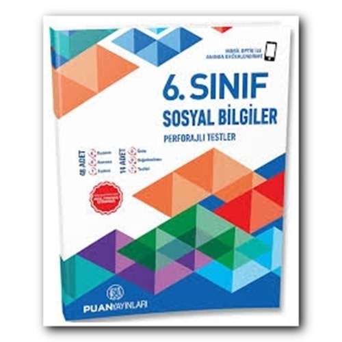 PUAN | 6 SINIF SOSYAL BİLGİLER ÇEK KOPART - 2022