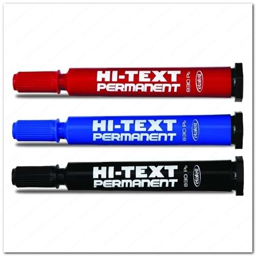 NOKİ | HI-TEXT MARKÖR YUVARLAK UÇ 830 PBM MAVİ