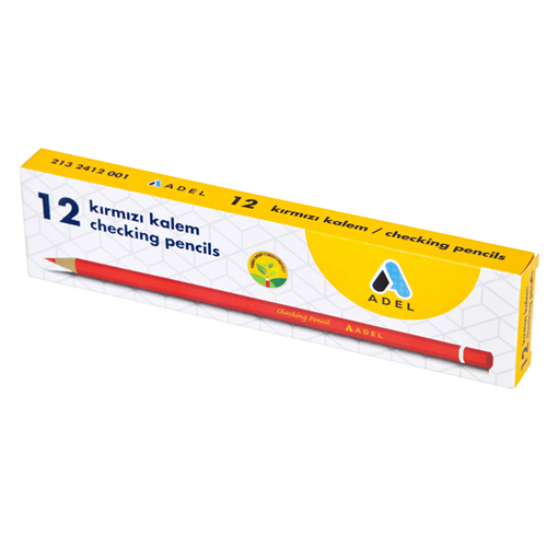 ADEL | KIRMIZI KOPYA KALEMİ 12 Lİ