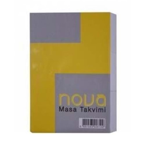 NOVA | MASA TAKVİMİ BLOK - 2025