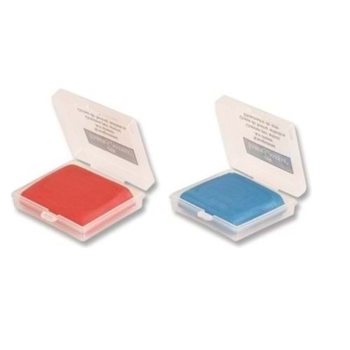 FABERCASTELL | HAMUR SİLGİ RENKLİ KIRMIZI - MAVİ