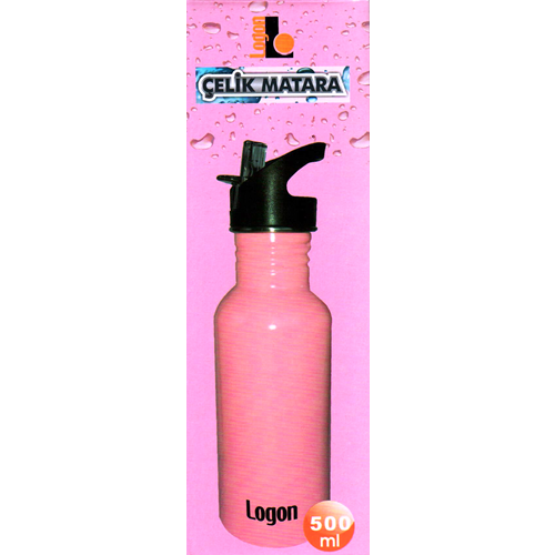 LOGON | ÇELİK MATARA BARDAKLI 500 ml L173