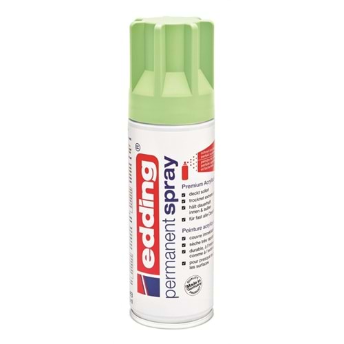 EDDİNG | AKRİLİK SPREY BOYA PASTEL YEŞİL MAT 917