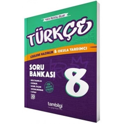 TAMBİLGİ | 8. SINIF TÜRKÇE SORU BANKASI - 2021